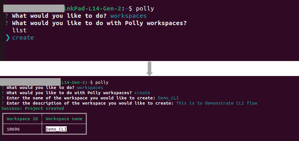Create Workspace